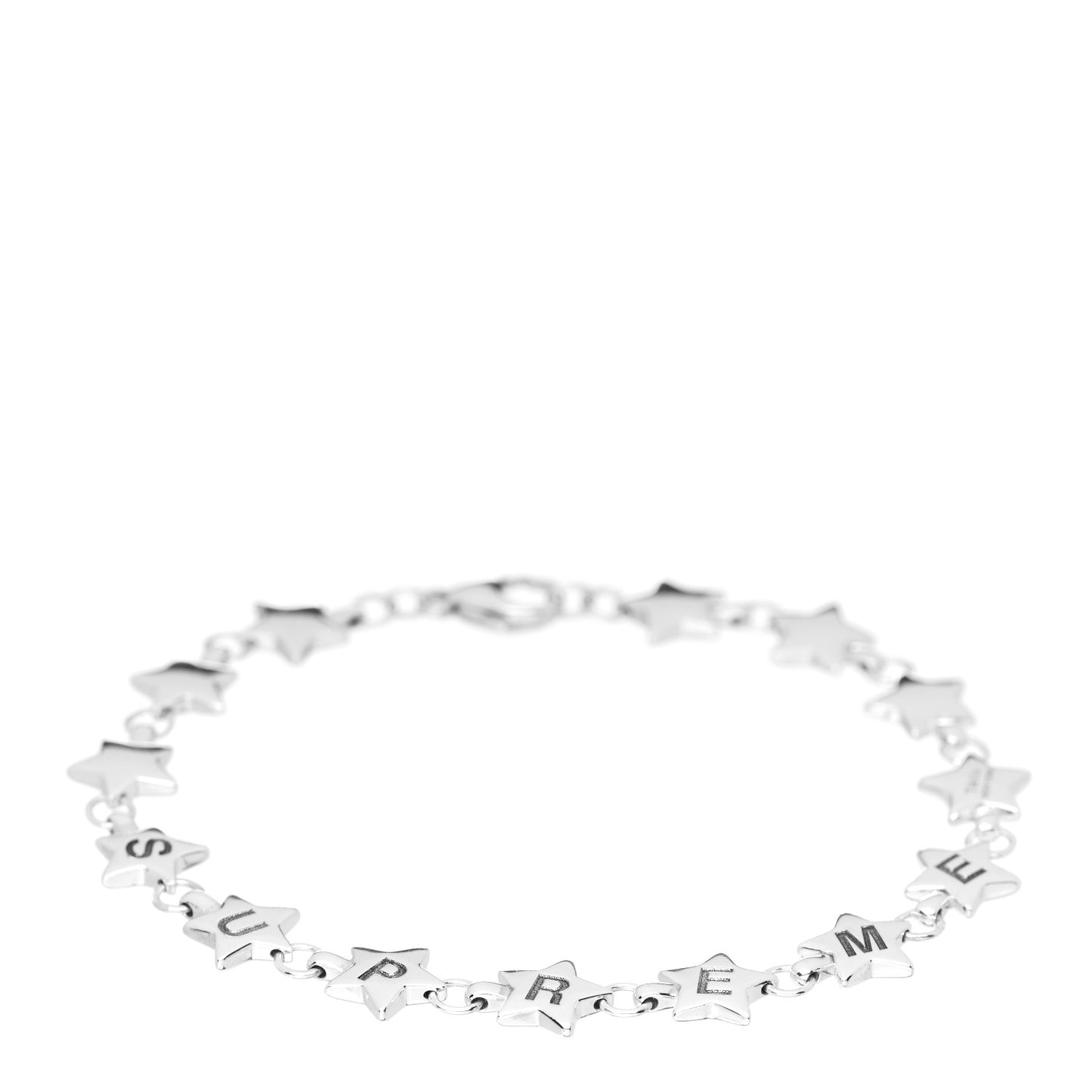 X SUPREME Sterling Silver Star Bracelet