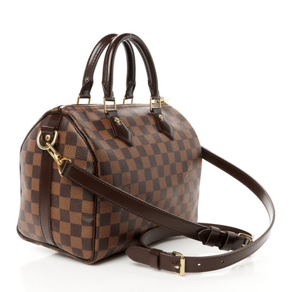Louis Vuitton Damier Ebene Speedy Bandouliere 25 3 of 14