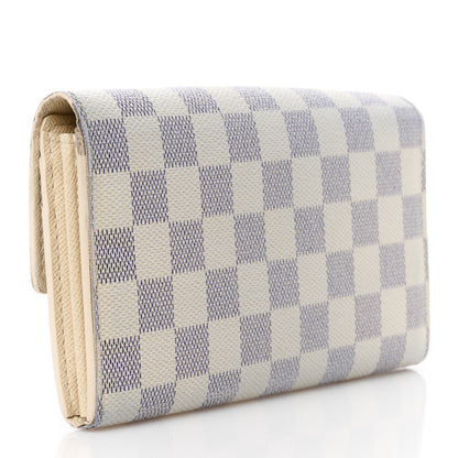 Louis Vuitton Damier Azur Sarah Wallet 3 of 13