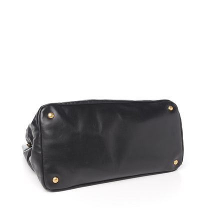 Prada Soft Calfskin Tote Black 3 of 11