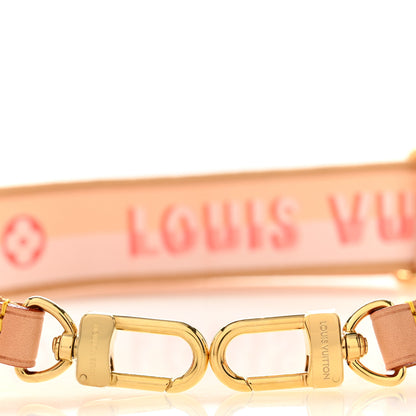 Louis Vuitton Jacquard Speedy Bandouliere 20 Shoulder Strap Pink Orange 3 of 5
