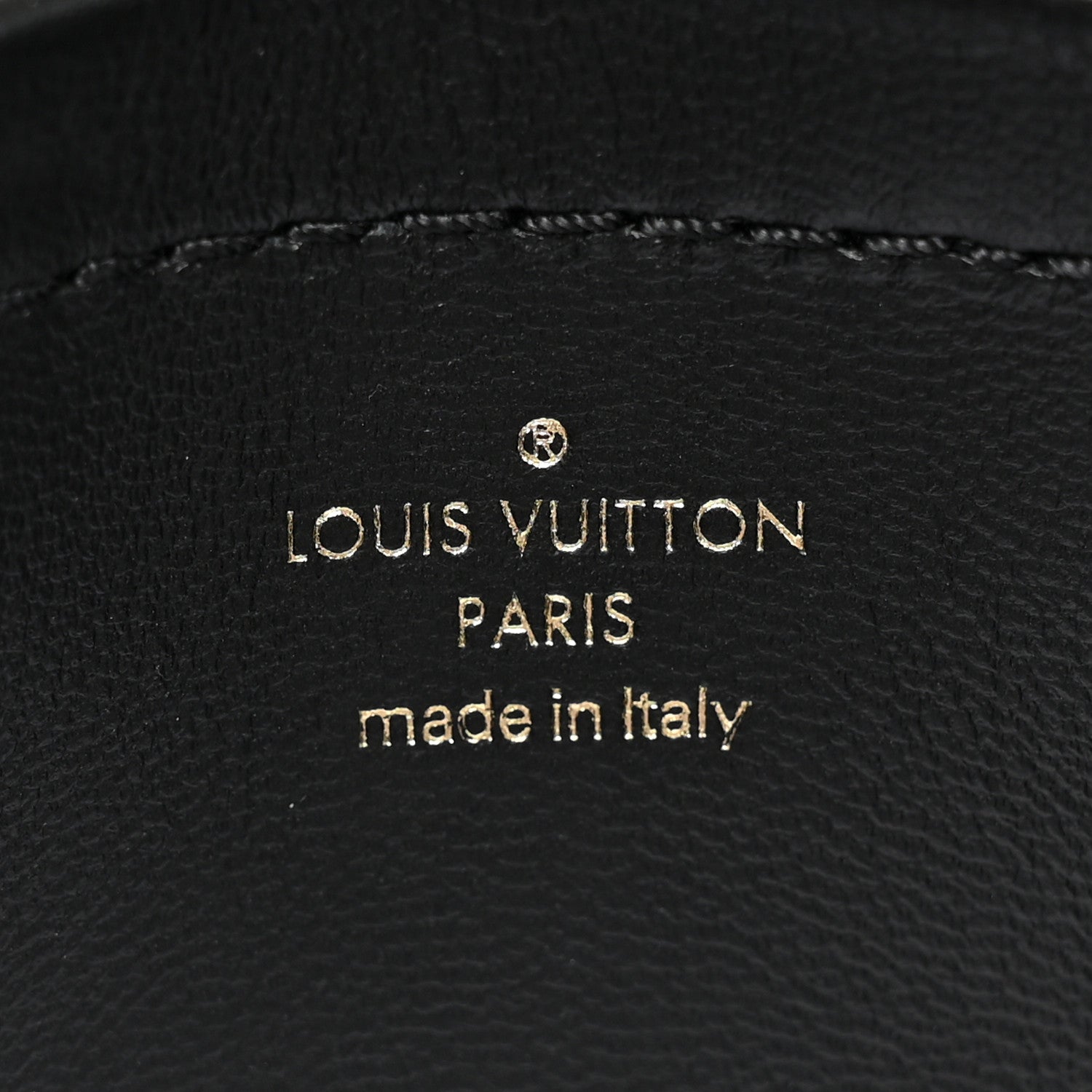 Louis Vuitton Lambskin Malletage Pico GO-14 White Black 6 of 8