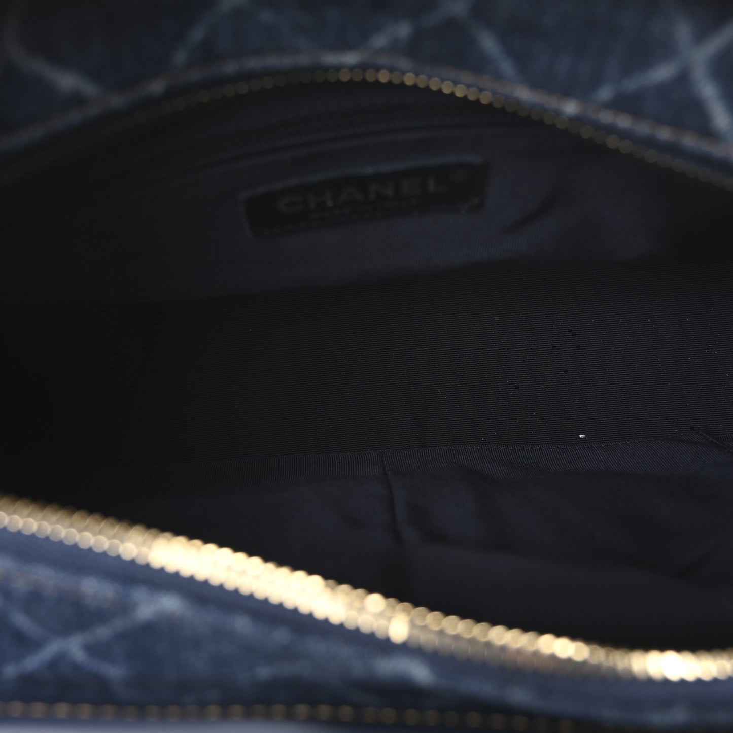 Denim Calfskin Medium Gabrielle Hobo Blue