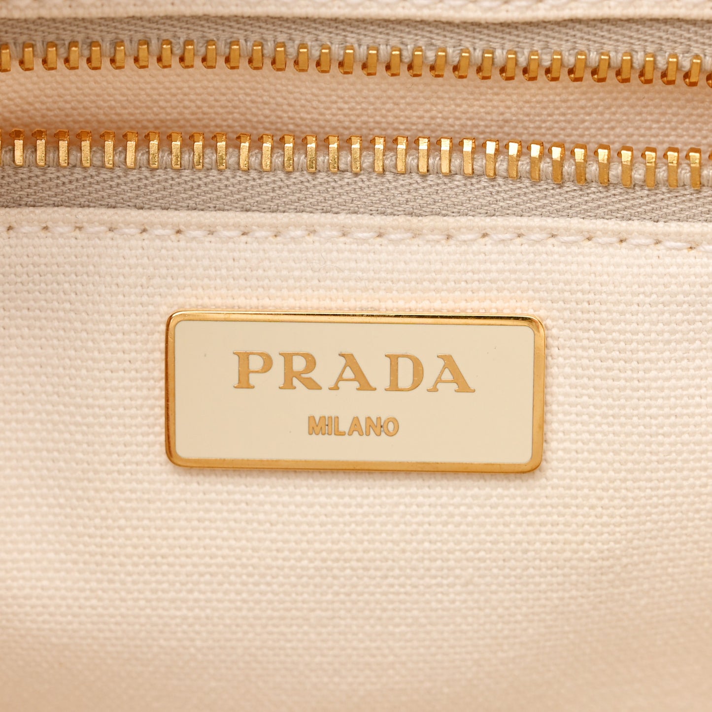 Canvas Wicker Shoulder Bag White Tan