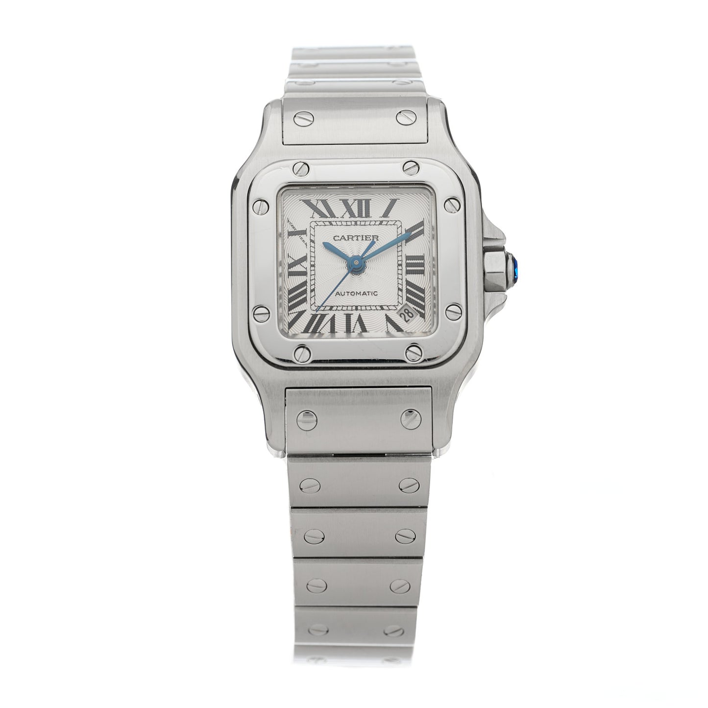 Stainless Steel 24mm Santos de Cartier Galbee Automatic Watch
