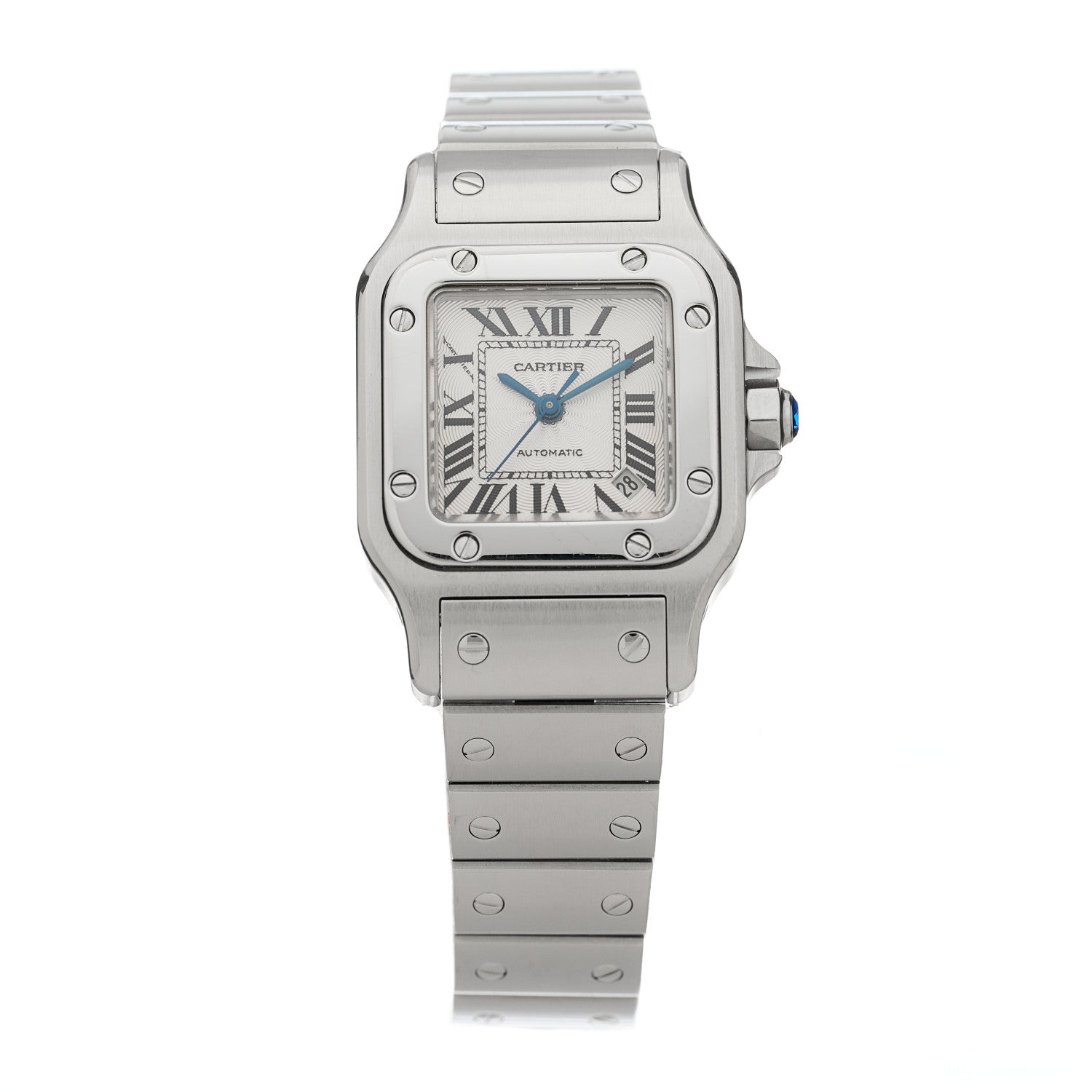 Cartier Stainless Steel 24mm Santos de Cartier Galbee Automatic Watch 1 of 4