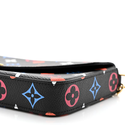 Louis Vuitton Game On Felicie Chain Wallet Black 10 of 10