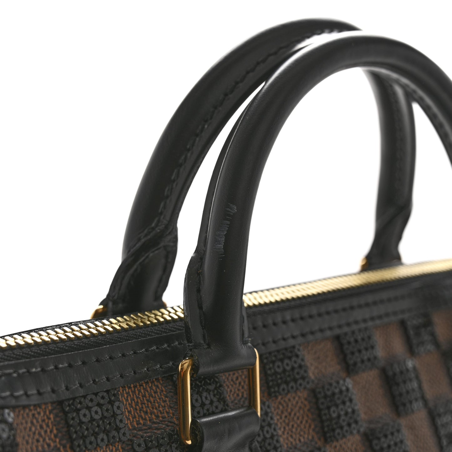 Damier Paillettes Speedy 30 Black