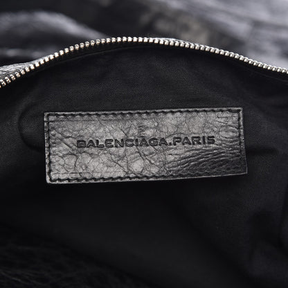 Balenciaga Agneau Classic Hardware Large Square Tote Black 6 of 15