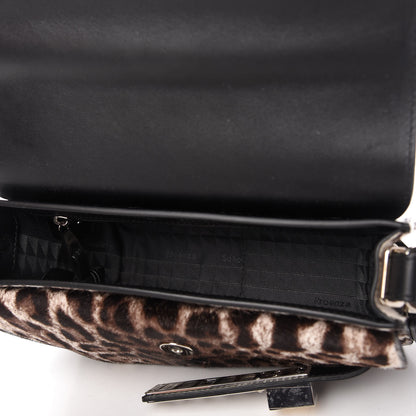 Proenza Schouler Calf Hair Leopard Print Mini PS11 Classic Shoulder Bag Black 5 of 10