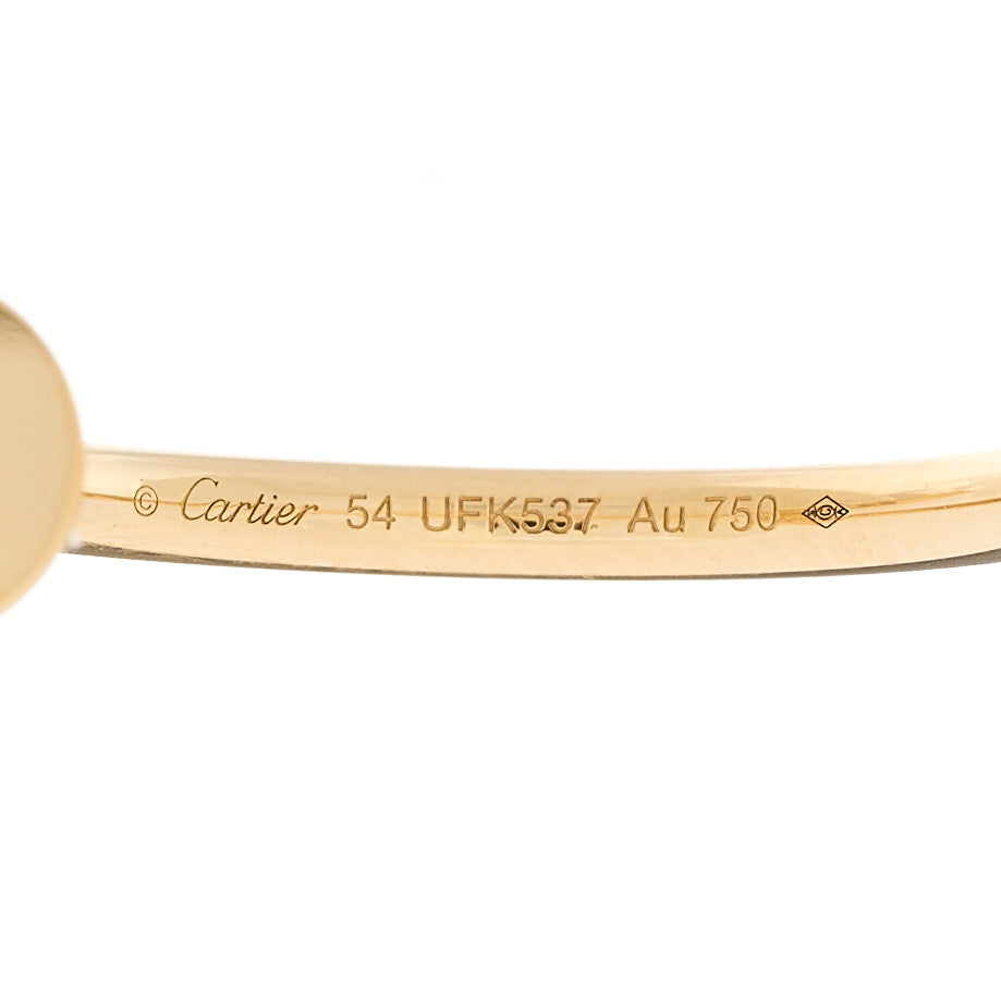 Cartier 18K Yellow Gold Small Juste Un Clou Ring 54 6.75 4 of 5