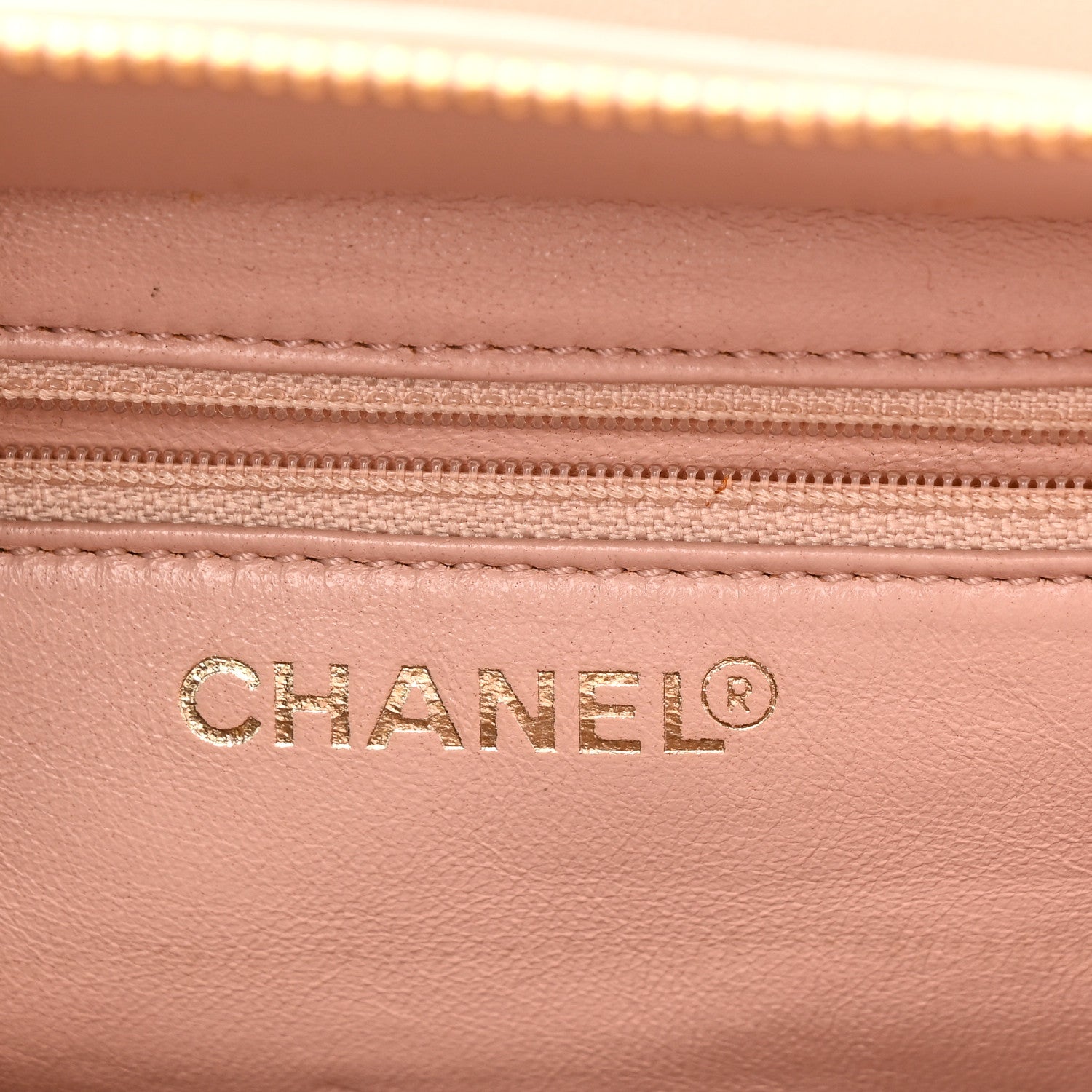 Chanel Lambskin Quilted Petit Timeless Shopping Tote PTT Beige 6 of 13