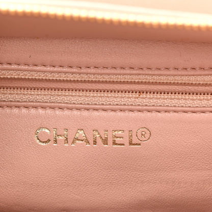 Chanel Lambskin Quilted Petit Timeless Shopping Tote PTT Beige 6 of 13