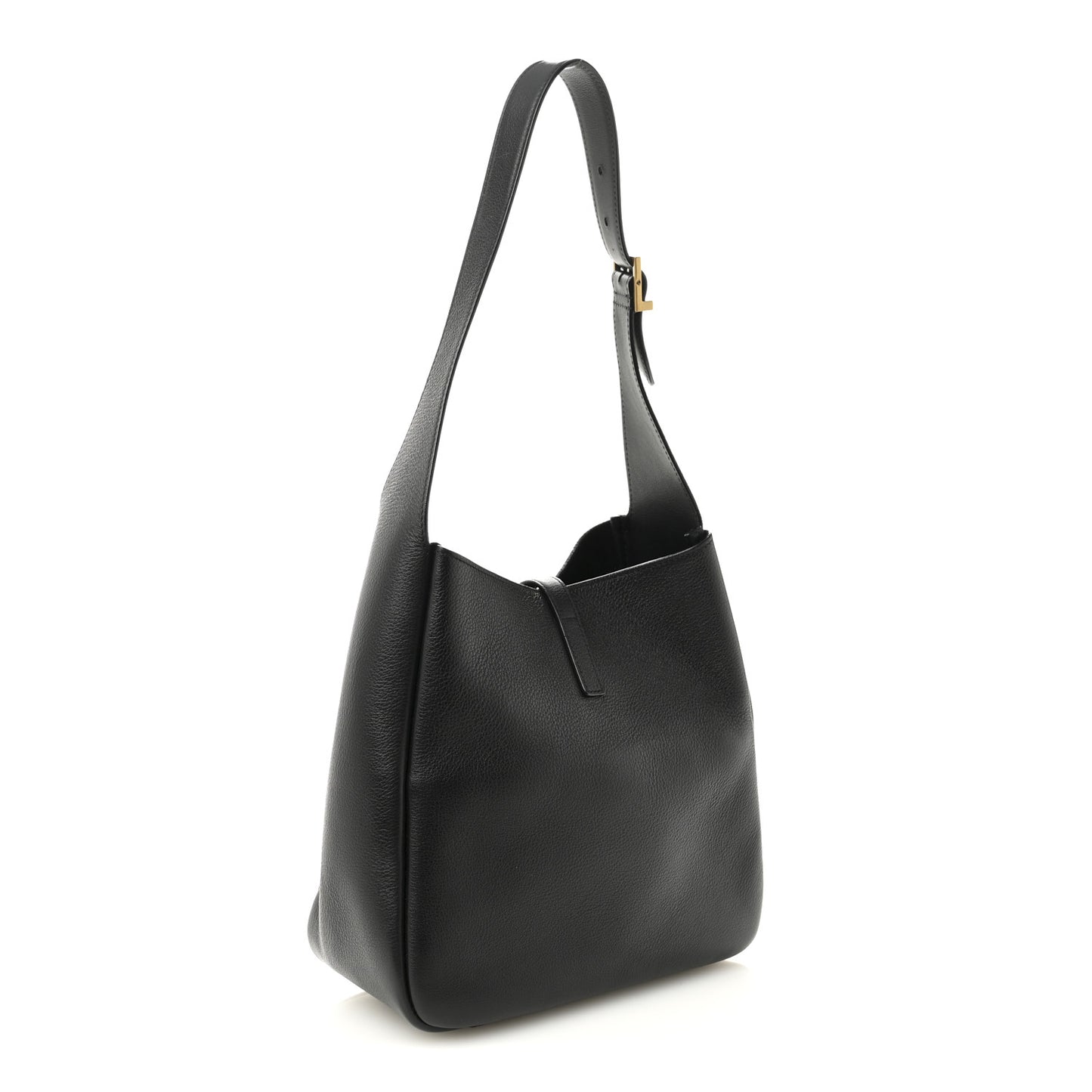Smooth Calfskin Small Le 5 A 7 Soft Hobo Black