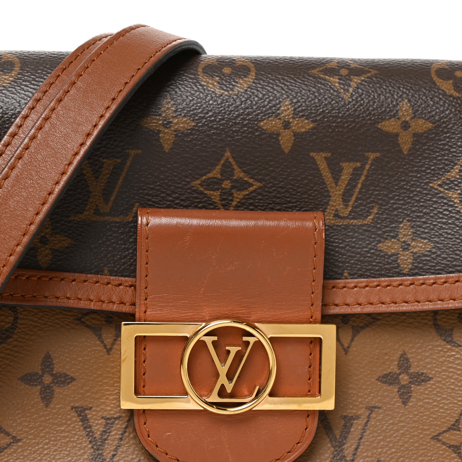 Louis Vuitton Reverse Monogram Dauphine Mini 7 of 9