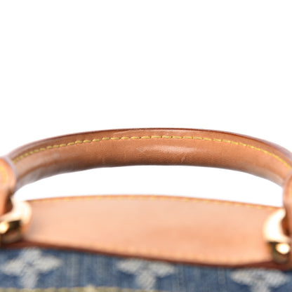 Louis Vuitton Monogram Denim Neo Speedy Blue 16 of 19