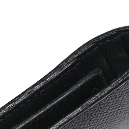 Hermes Epsom Tri-Fold Bearn Wallet Black 10 of 11