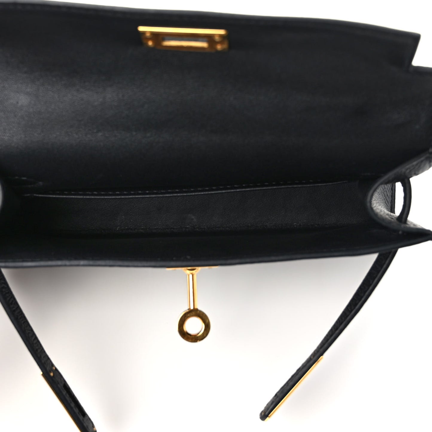 Epsom Mini Kelly Sellier 20 Black