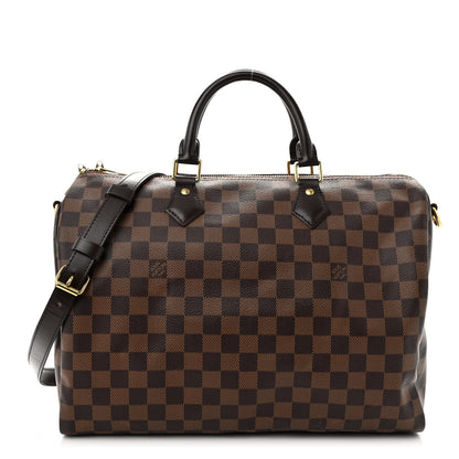 Louis Vuitton Damier Ebene Speedy Bandouliere 35 1 of 10