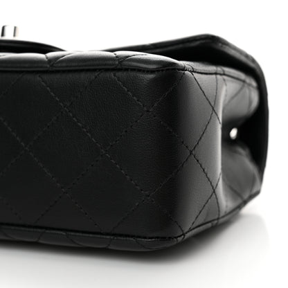 Chanel Lambskin Quilted Mini Rectangular Flap Black 10 of 10