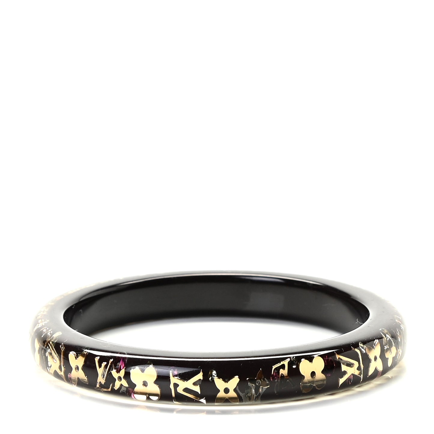 Resin Swarovski Small Inclusion Bracelet PM Marron