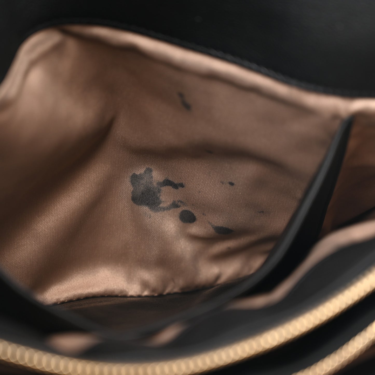 Nappa Barocco Quilted Vanitas Medea Shoulder Bag Black