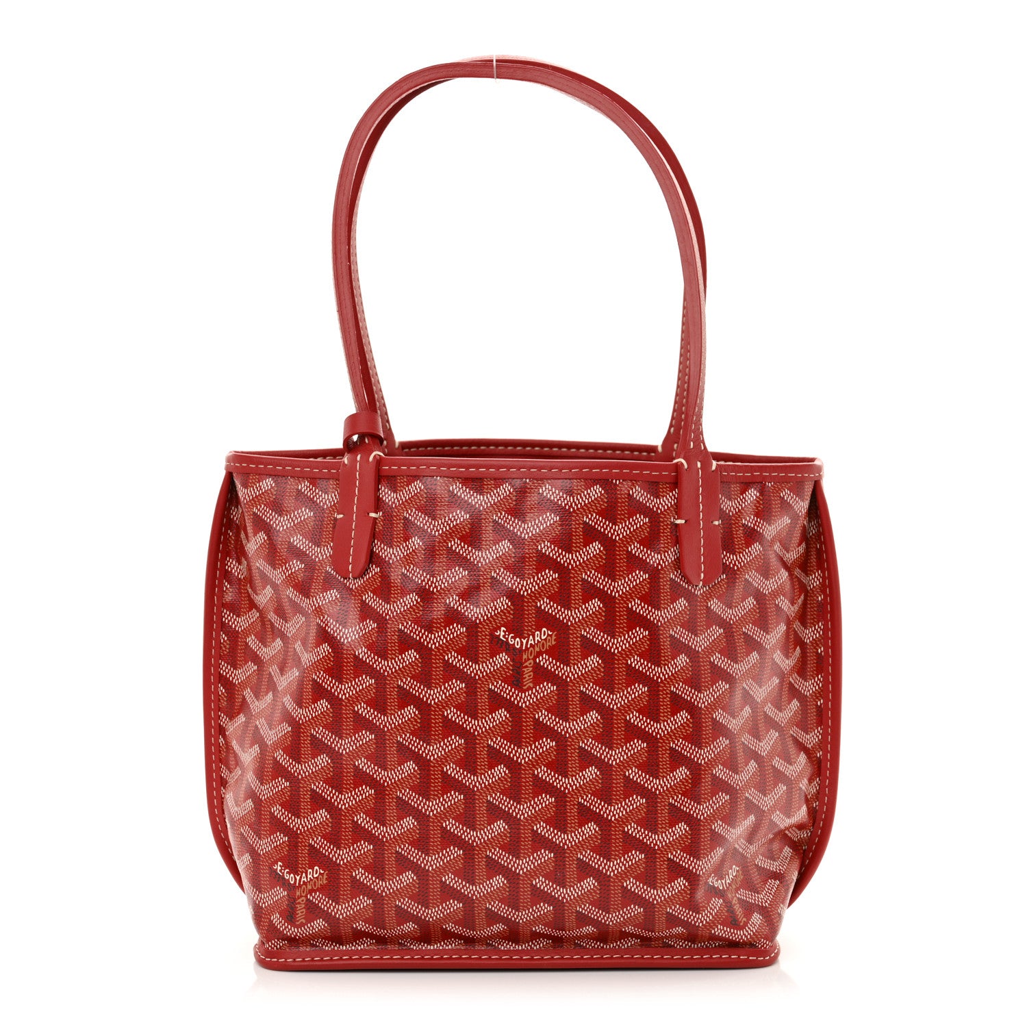 Goyard Goyardine Reversible Mini Anjou Red 1 of 22