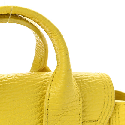 3.1 Phillip Lim Textured Calfskin Mini Pashli Satchel Yellow 8 of 8