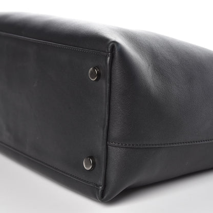 Tom Ford Calfskin Fisherman Hook Drawstring Hobo Bag Black 8 of 12