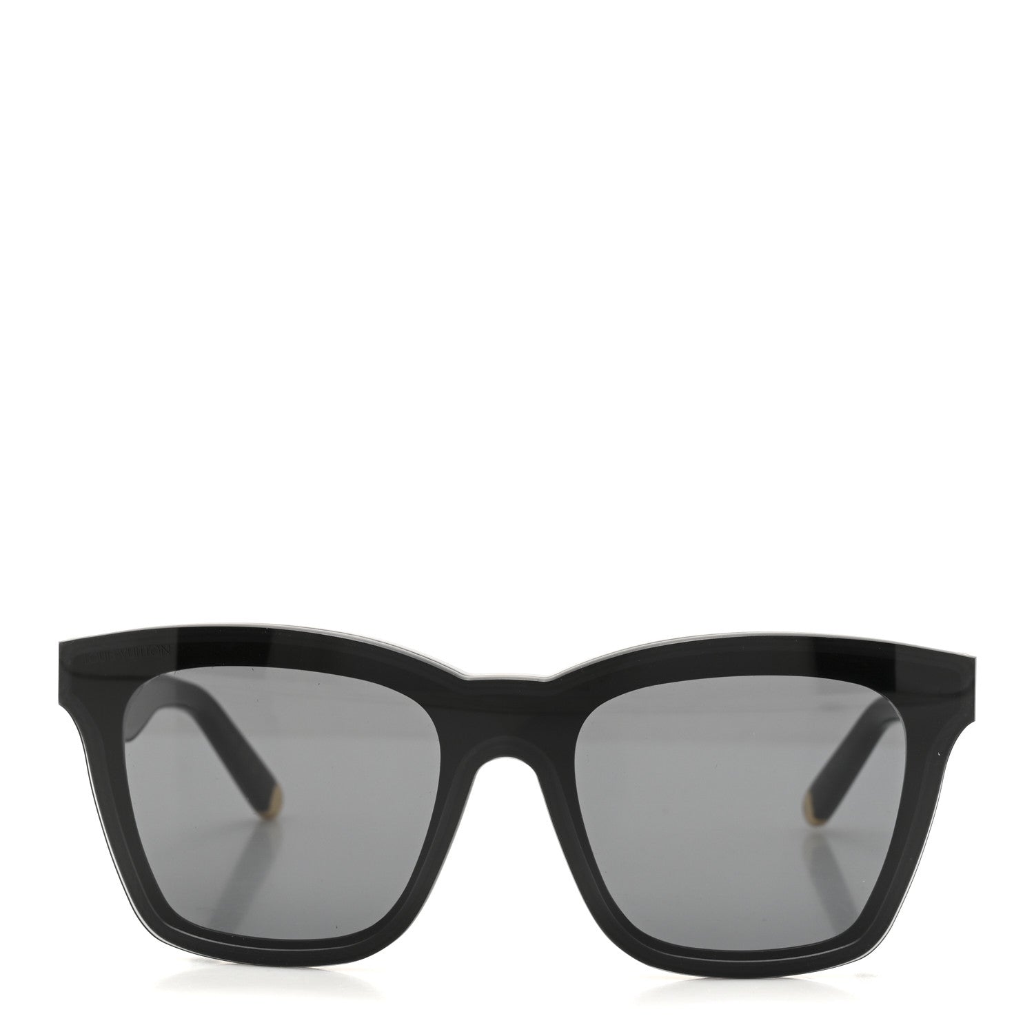 Louis Vuitton LV Script Square Sunglasses Z2970W Black 2 of 7