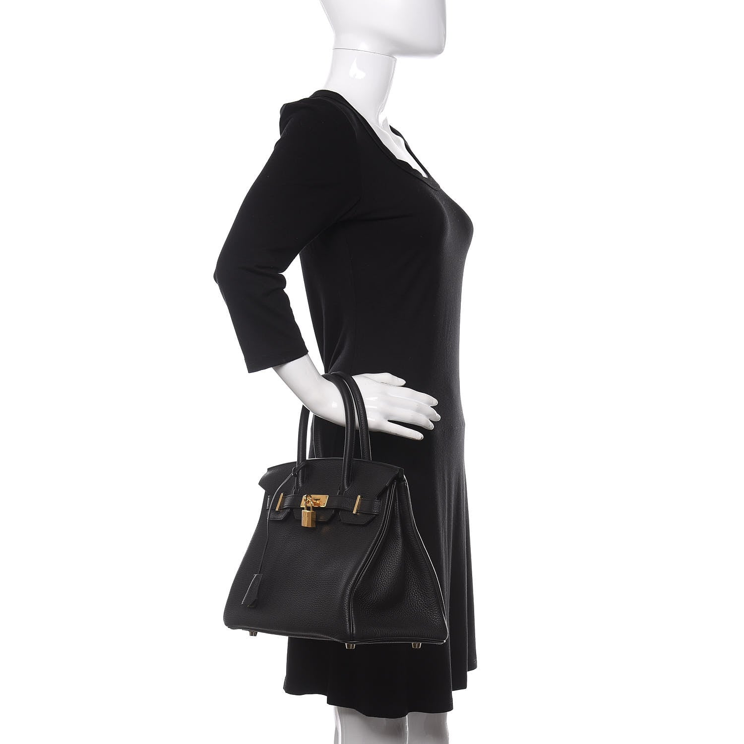 Hermes Togo Birkin 30 Black 1 of 10