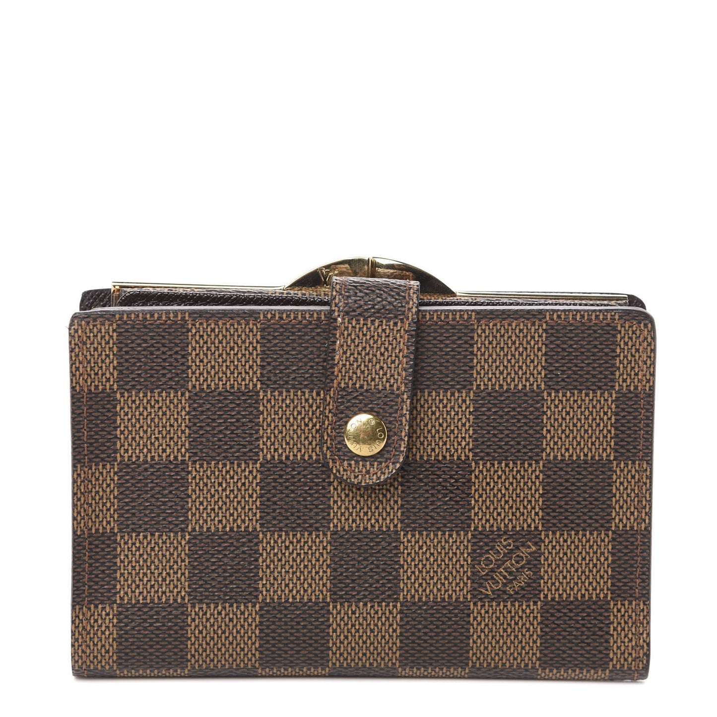 Damier Ebene French Purse Wallet