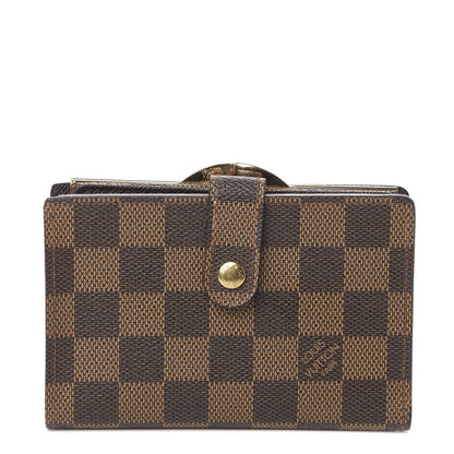 Louis Vuitton Damier Ebene French Purse Wallet 1 of 5