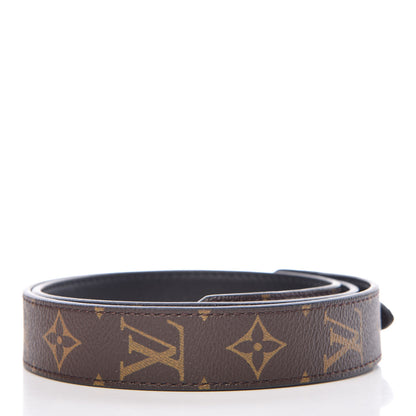 Louis Vuitton Monogram Bandouliere Shoulder Strap XL Black 2 of 6