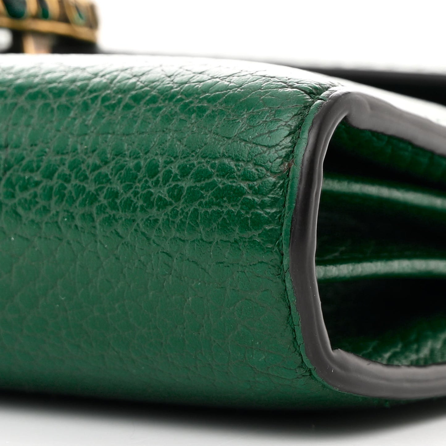 Calfskin Mini Dionysus Chain Wallet Emerald