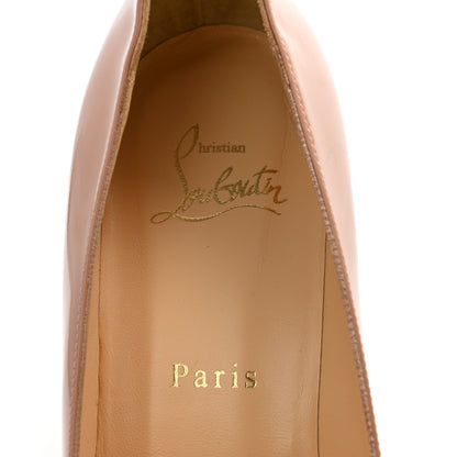 Christian Louboutin Patent Kate 70 Pumps 40 Nude 6 of 9