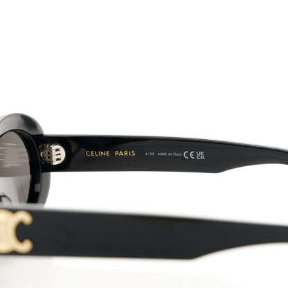 Celine Acetate Triomphe 01 Sunglasses CL 40194U Black 7 of 9