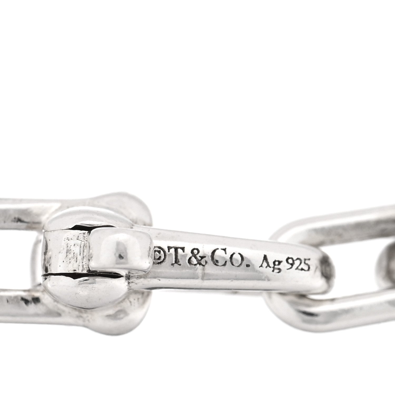 Tiffany Sterling Silver Micro HardWear Link Bracelet 3 of 3