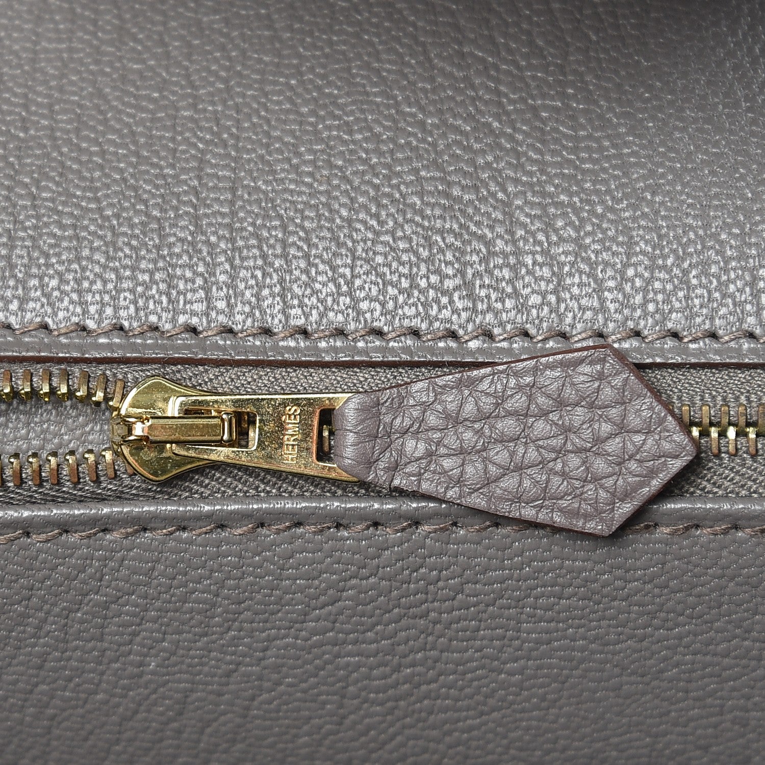 Hermes Togo Birkin 35 Etain 14 of 33