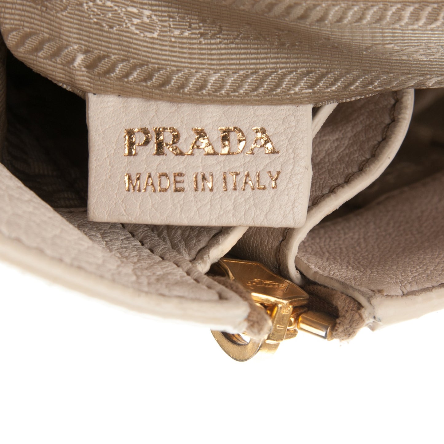 Cervo Deerskin Zip Tote Talco