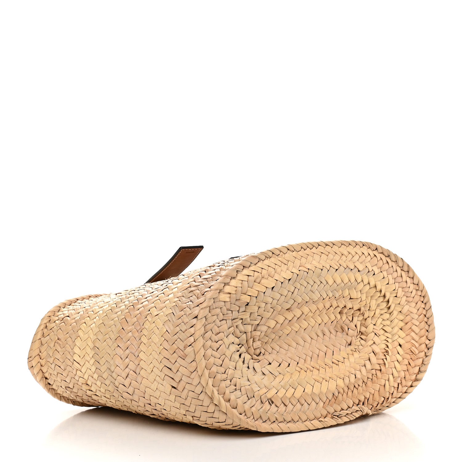 Loewe Raffia Basket Tote Bag Natural Tan 3 of 8