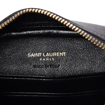 Saint Laurent Nappa Monogram Blogger Bag Coal 6 of 8