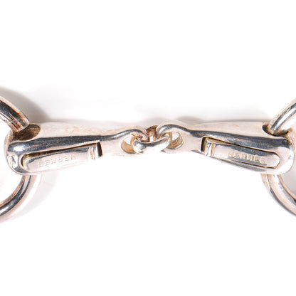 Hermes Bijouterie Fantasie Scarf Ring Silver 4 of 5