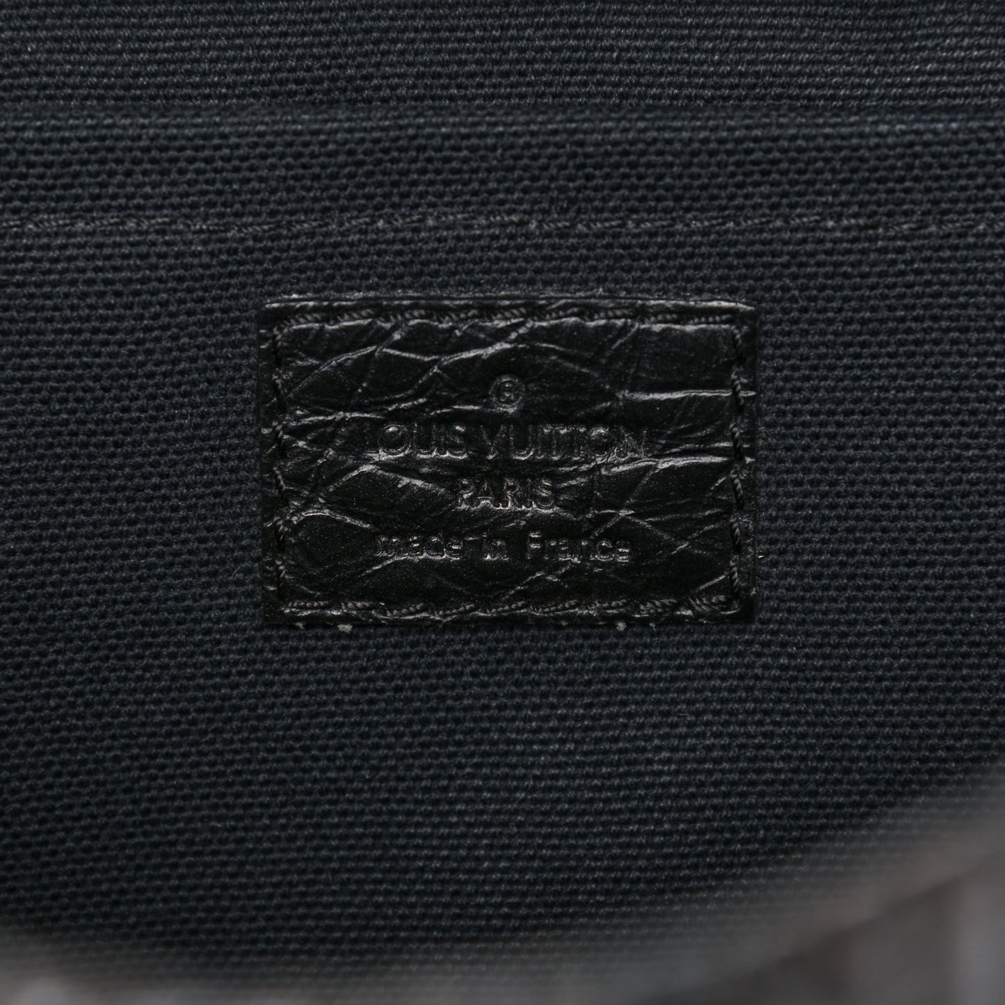 Monogram Motard Pochette Black
