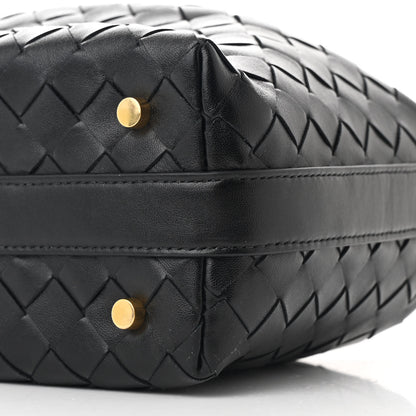 Bottega Veneta Calfskin Nappa Intrecciato Mini Wallace Black 10 of 11