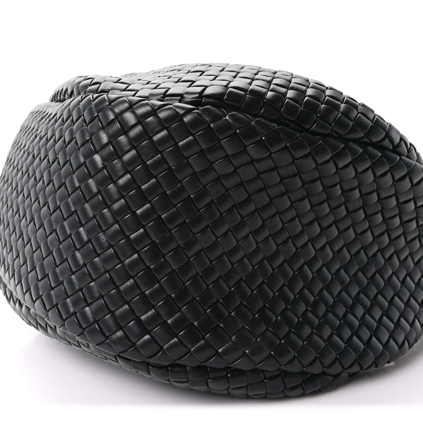 Lambskin Intrecciato Padded Jodie Black