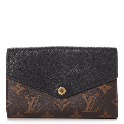 Louis Vuitton Monogram Pallas Compact Wallet Black 1 of 8