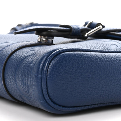 Gucci Piuma Calfskin Jumbo GG Embossed Small Messenger Bag Royale 8 of 8