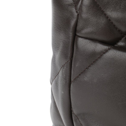 Chanel Lambskin Quilted Large Chanel 19 Flap Dark Brown 11 of 13