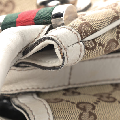 Gucci Monogram Match Ball Shoulder Bag White 15 of 15
